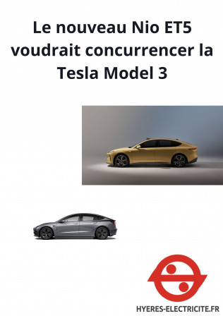 Le nouveau Nio ET5 voudrait concurrencer la Tesla Model 3.jpg, déc. 2021