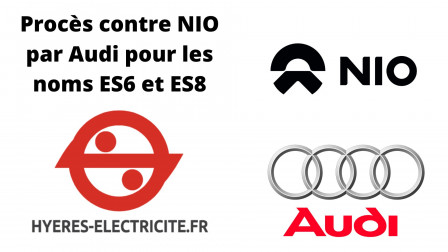 Procès contre NIO par Audi pour les noms ES6 et ES8.jpg, juin 2022