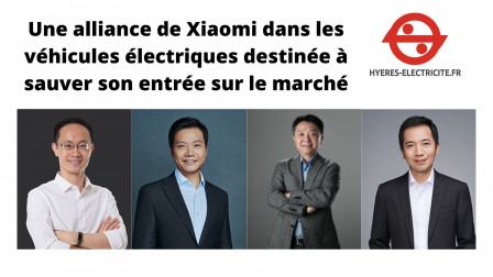 Une alliance de Xiaomi dans les véhicules électriques destinée à sauver son entrée sur le marché.jpg, sept. 2022